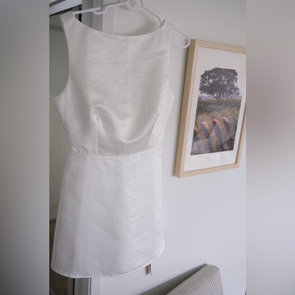 Reformation Zenni Dress - White - 4